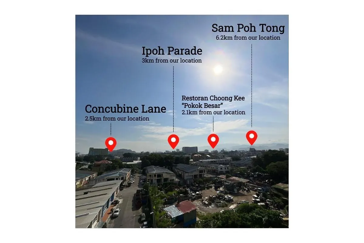 The Bay 6Pax 2Br Apartment At Town Centre Ipoh Malaysia